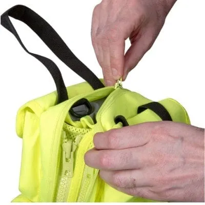 4 Pocket Transformer Vest Hi Vis Yellow