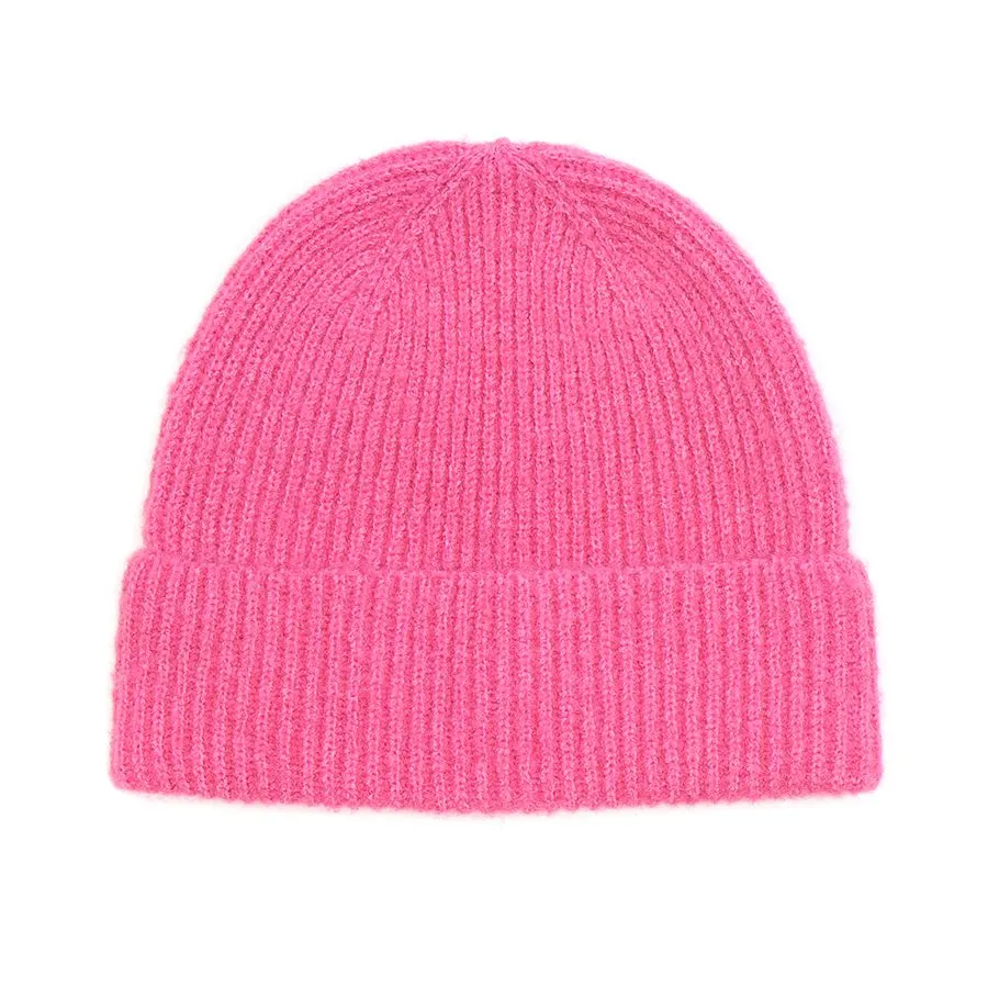 40519 Bright Pink Beanie Hat By Pom