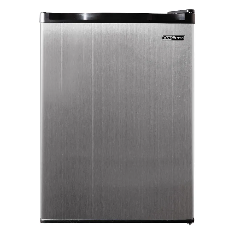 4.5 cu.ft. Stainless Compact Refrigerator with Reversible Door