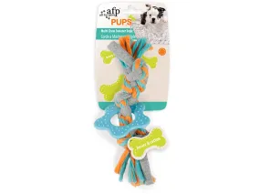 AFP Pups-Multi Chew  Sweater Rope