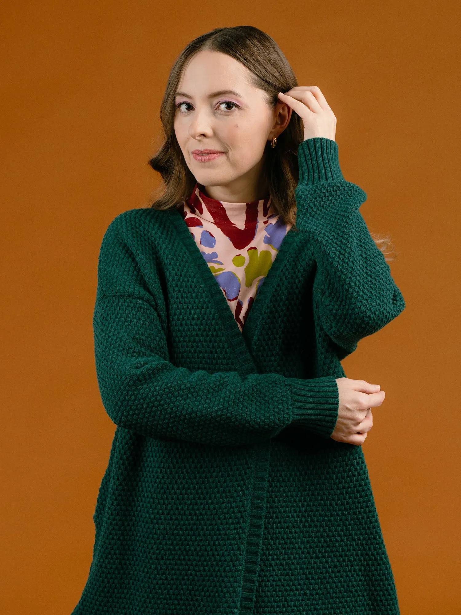 Alma Cardigan Green