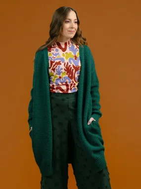 Alma Cardigan Green