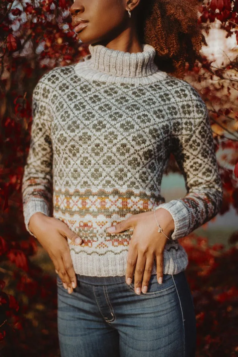 Alma Pullover | Knitting pattern and knitting kits