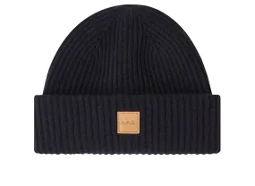 A.P.C. Michele Knit Cap in Navy