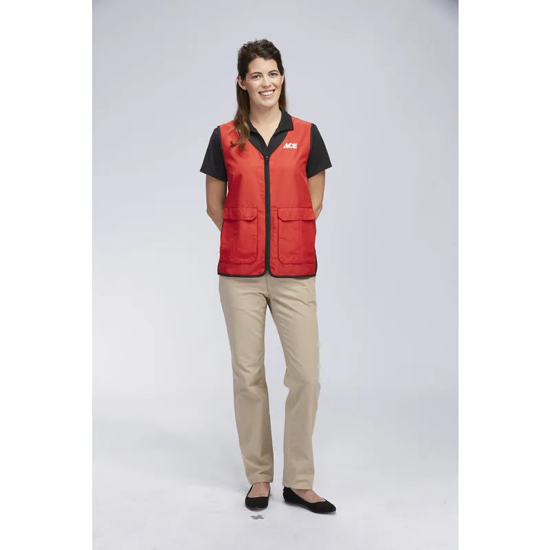 Artcraft No Snag L Sizes Women's Sleeveless V-Neck Red Vest