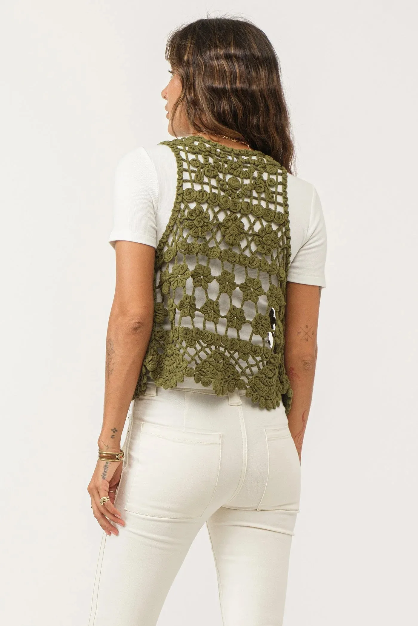 Aurelia Crochet Vest