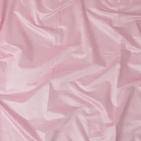 Baby pink Plain synthetic brocade fabric-D14148