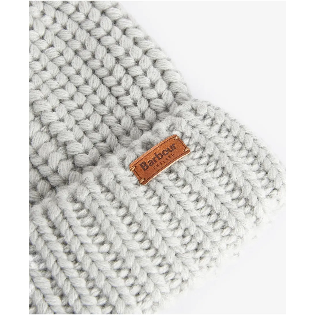 Barbour Saltburn Beanie Hat LHA0336 Ice White