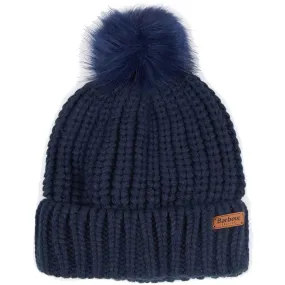 BARBOUR Saltburn Beanie Hat - Navy