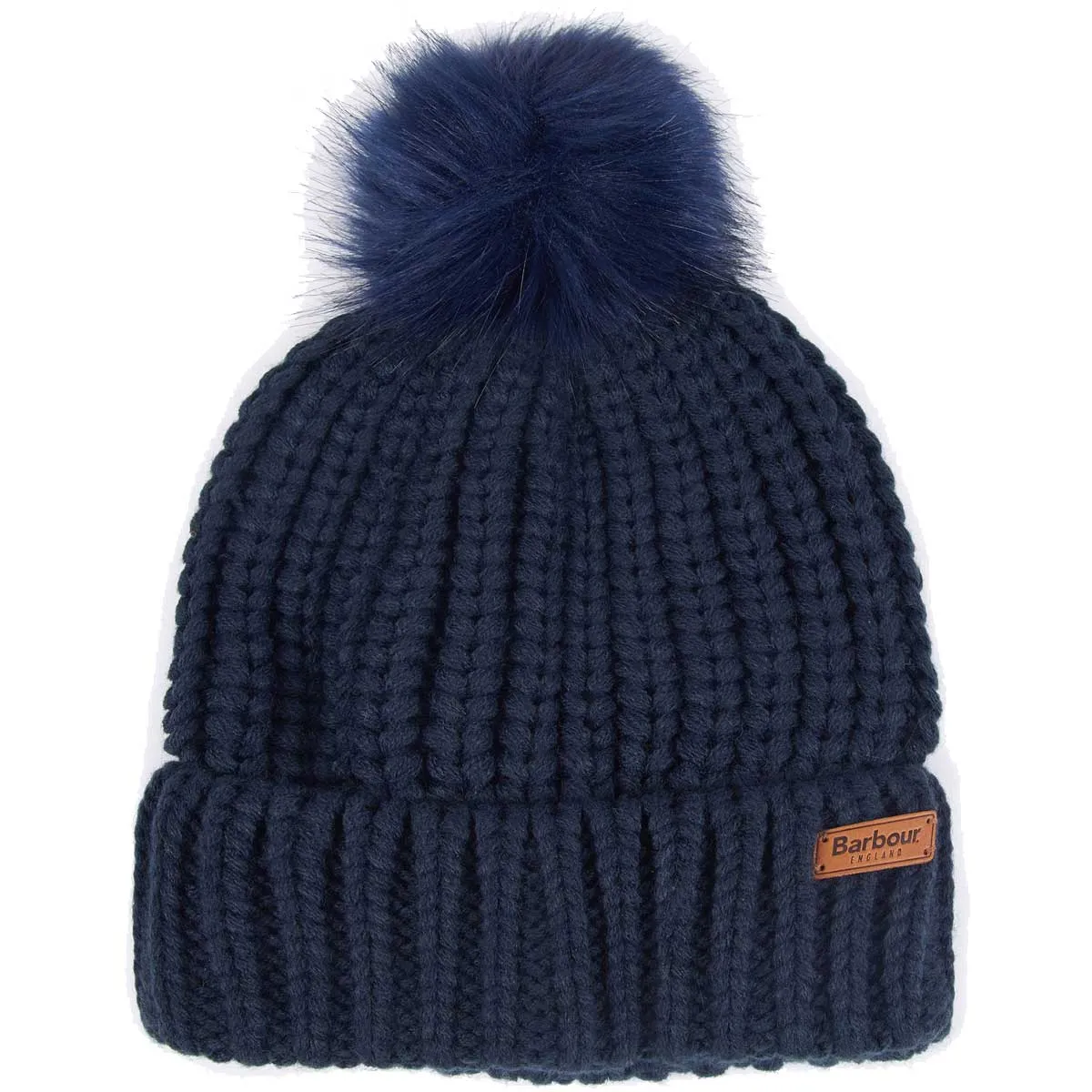 BARBOUR Saltburn Beanie Hat - Navy