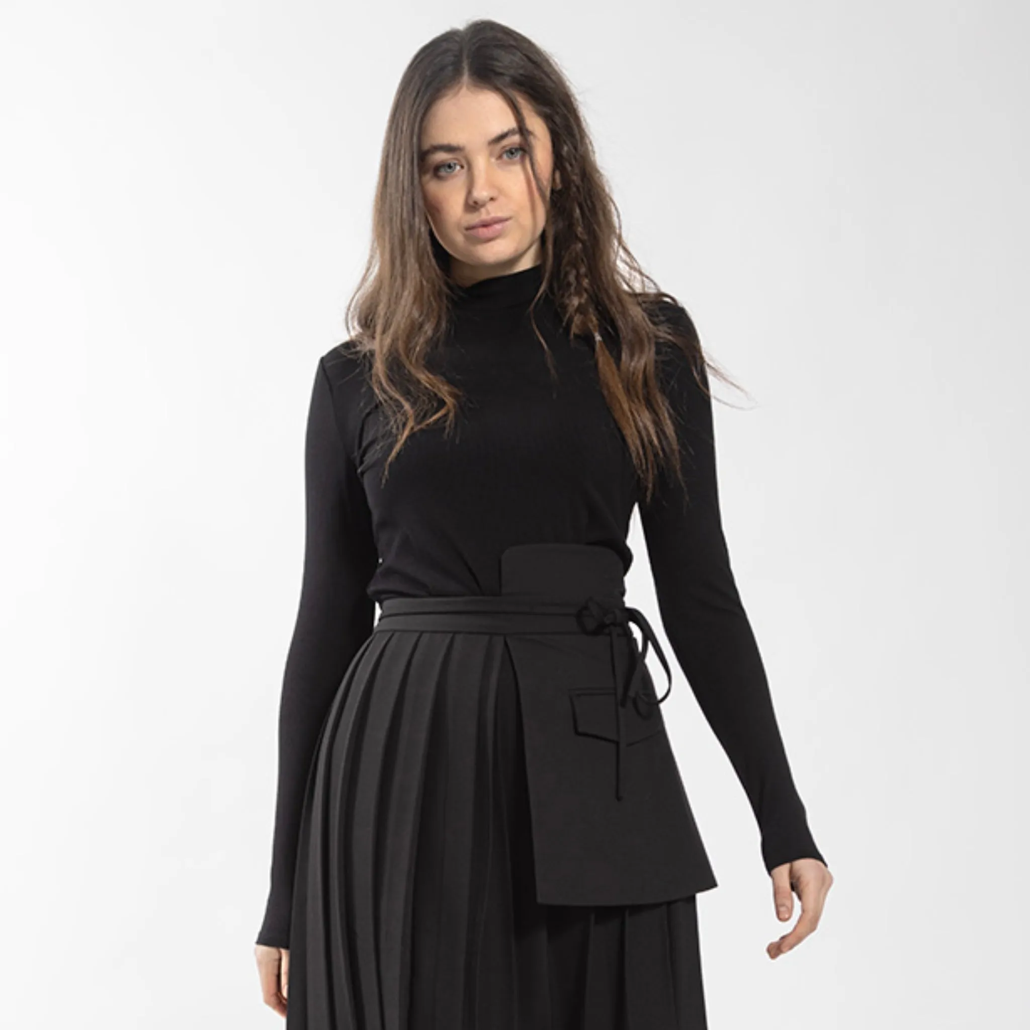 Basic Turtleneck Black