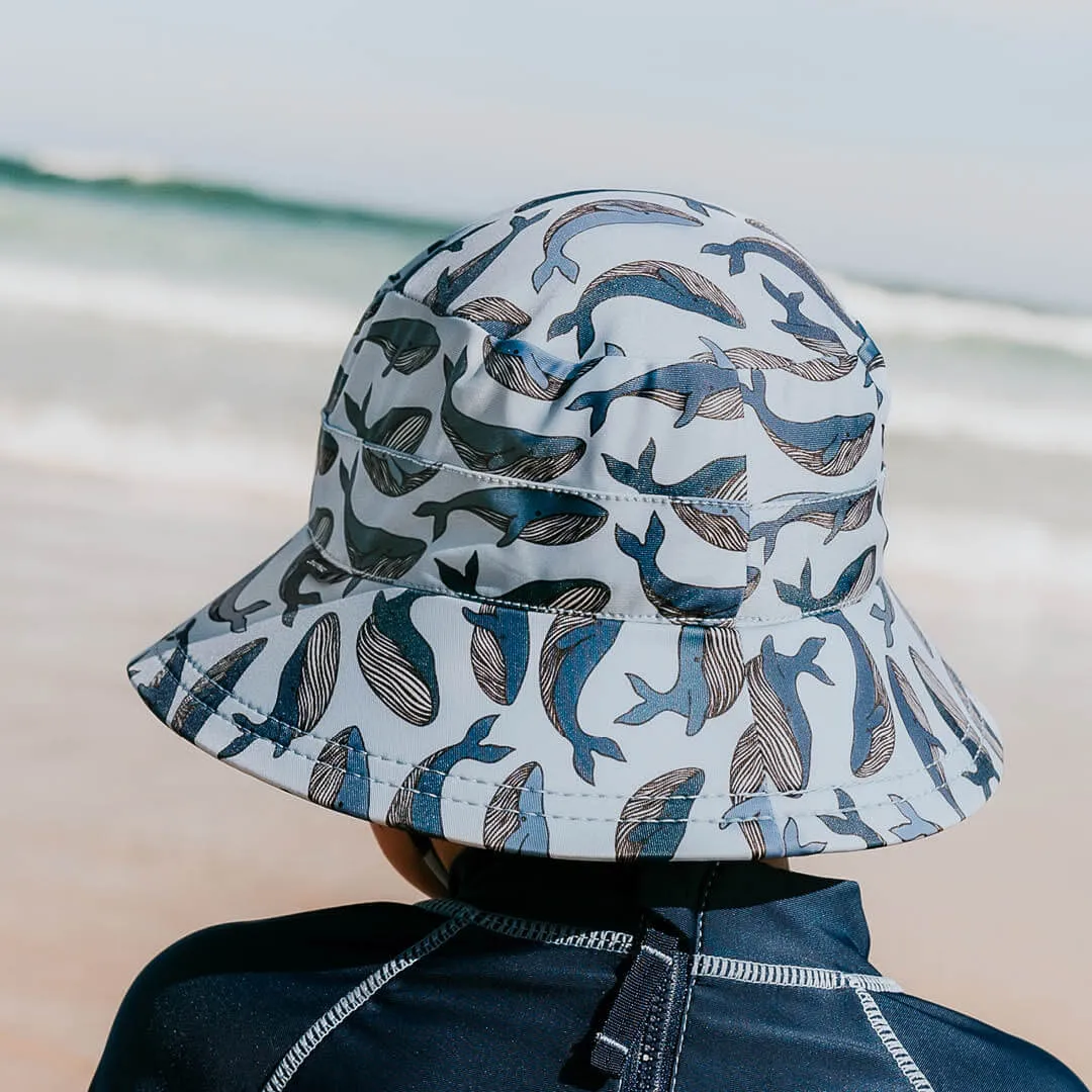 Bedhead: Kids Classic Swim Bucket Beach Hat Whale