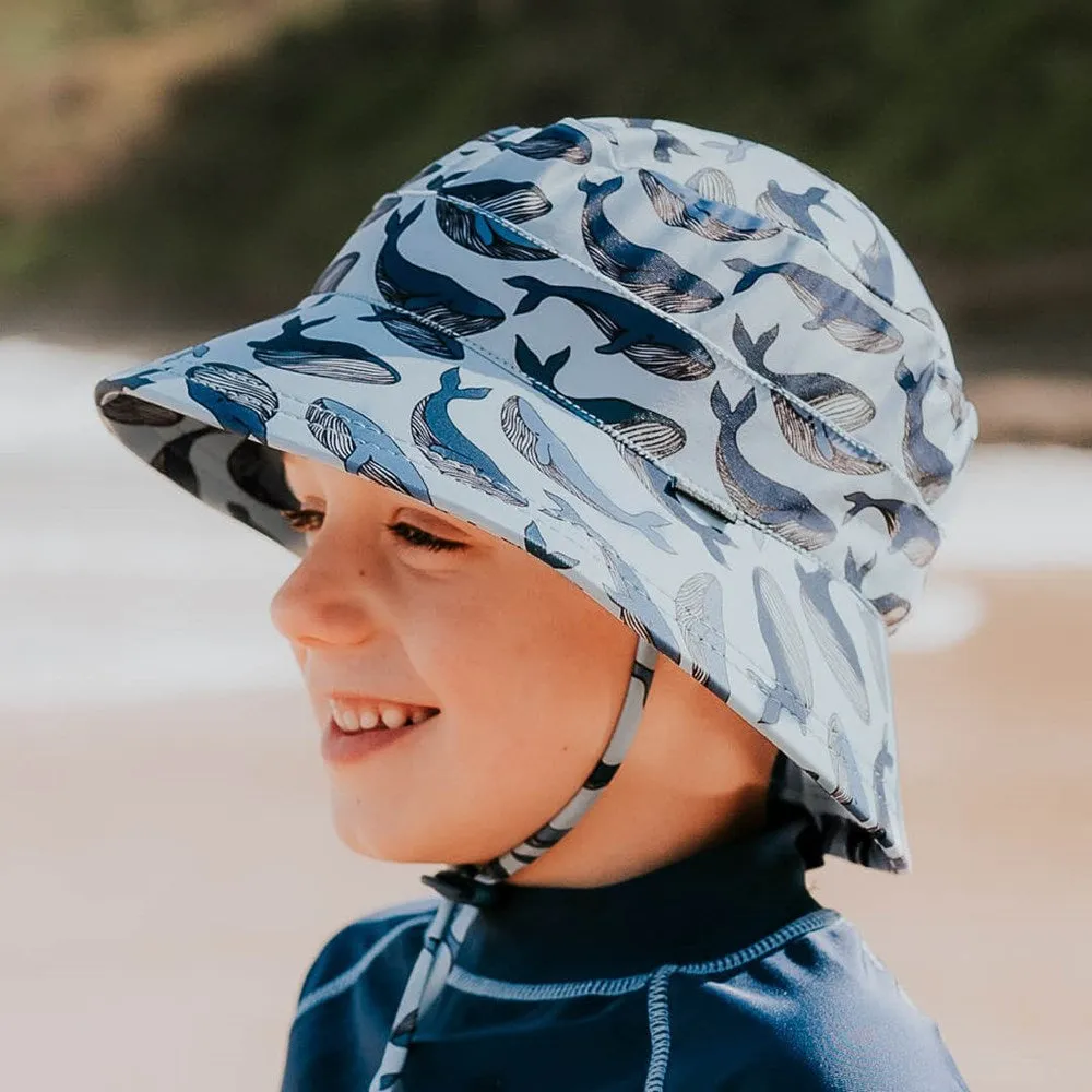 Bedhead: Kids Classic Swim Bucket Beach Hat Whale