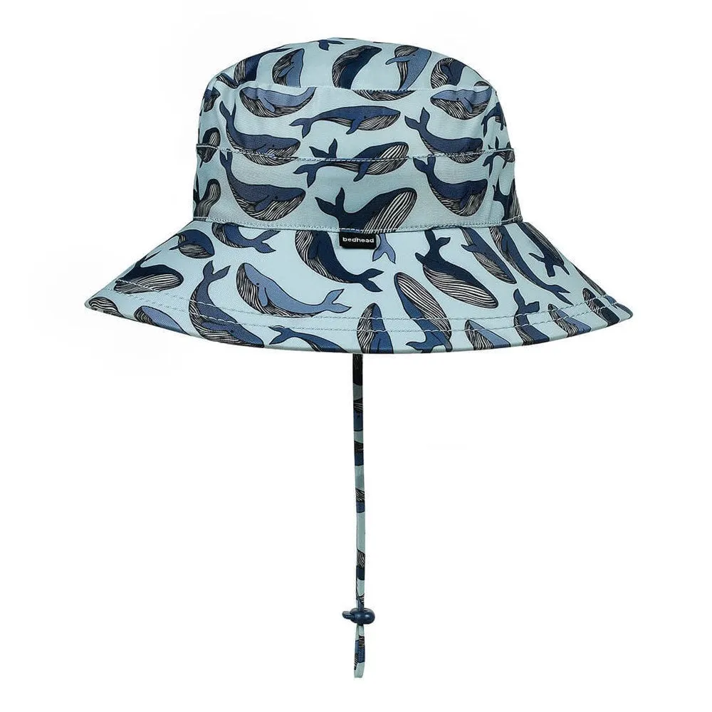 Bedhead: Kids Classic Swim Bucket Beach Hat Whale