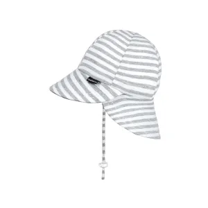 Bedhead Legionnaire Hat with Strap - Limited Edition - Grey Marle Stripe