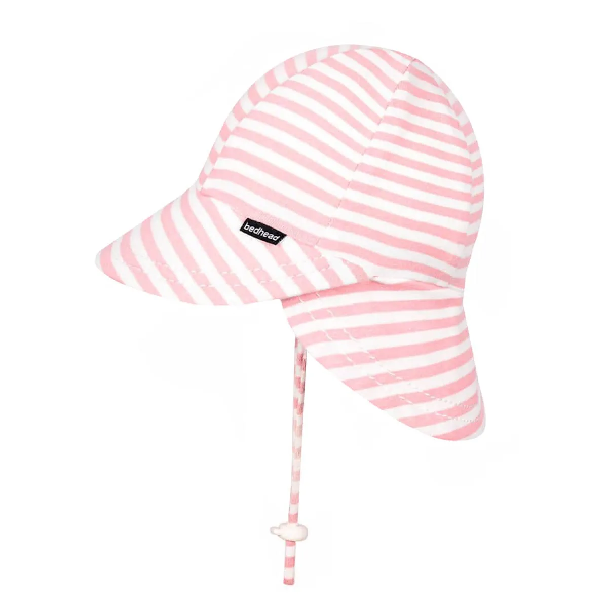 Bedhead Legionnaire Hat with Strap - Limited Edition - Pink Stripe