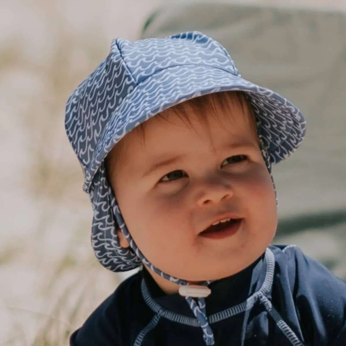 Bedhead Legionnaire Swim Hat with Strap - Tide