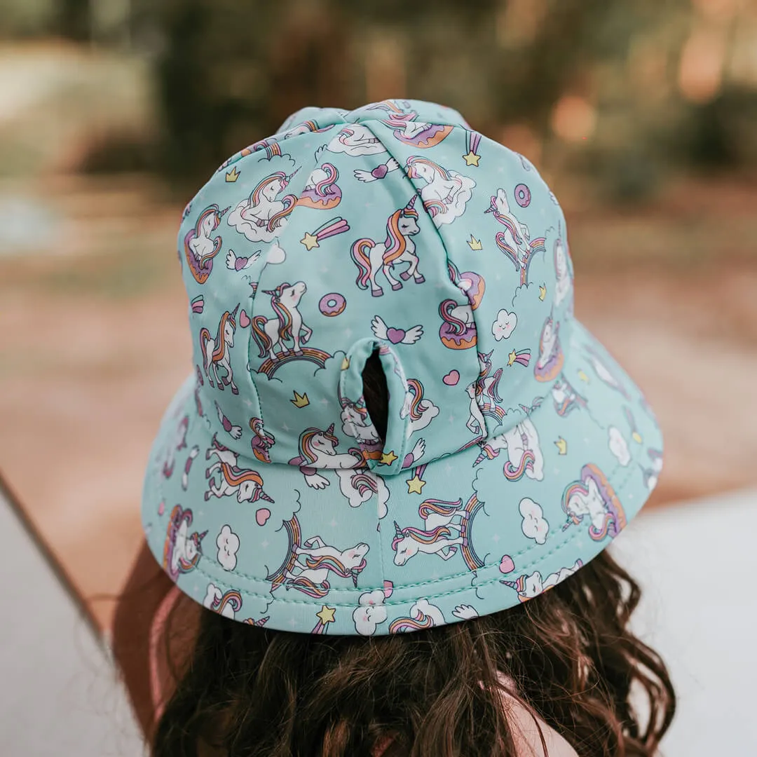 Bedhead Ponytail Swim Bucket Beach Hat - Unicorn