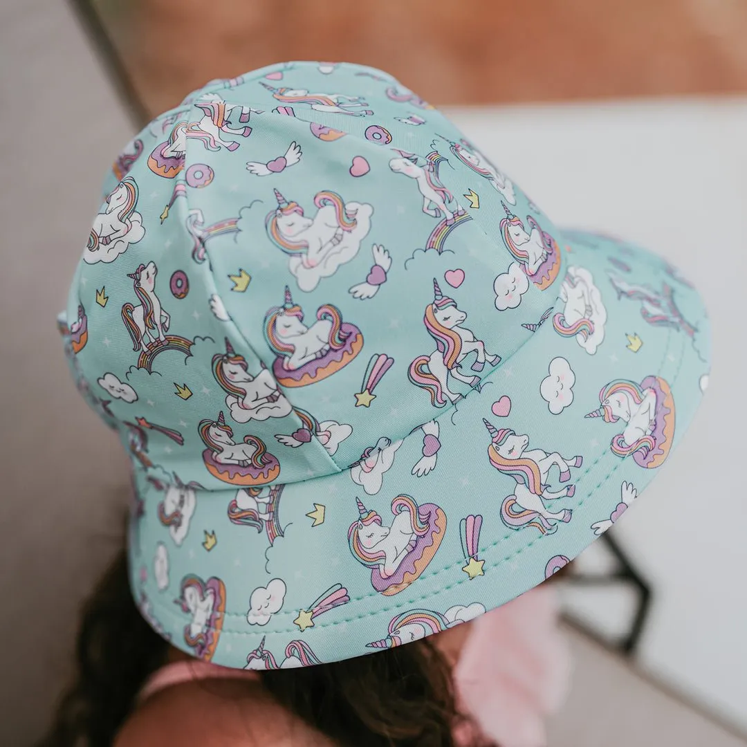 Bedhead Ponytail Swim Bucket Beach Hat - Unicorn