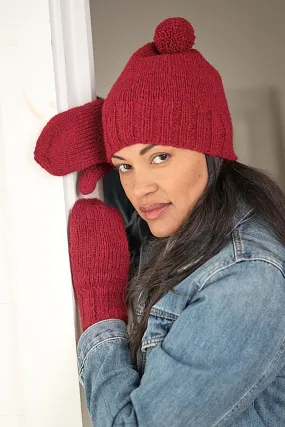 Berroco Talara Patterns - Maitake Hat and Mitts - PDF Download