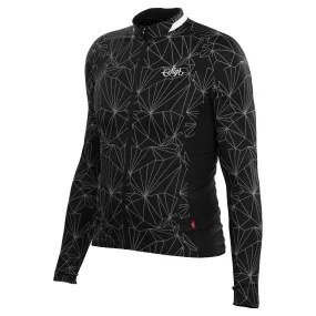 Black Iris Norrsken Men's  Long Sleeved Reflective Cycling Jersey