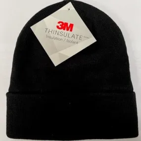 Blackrock Black Thinsulate Woolly Knitted Beanie Hat