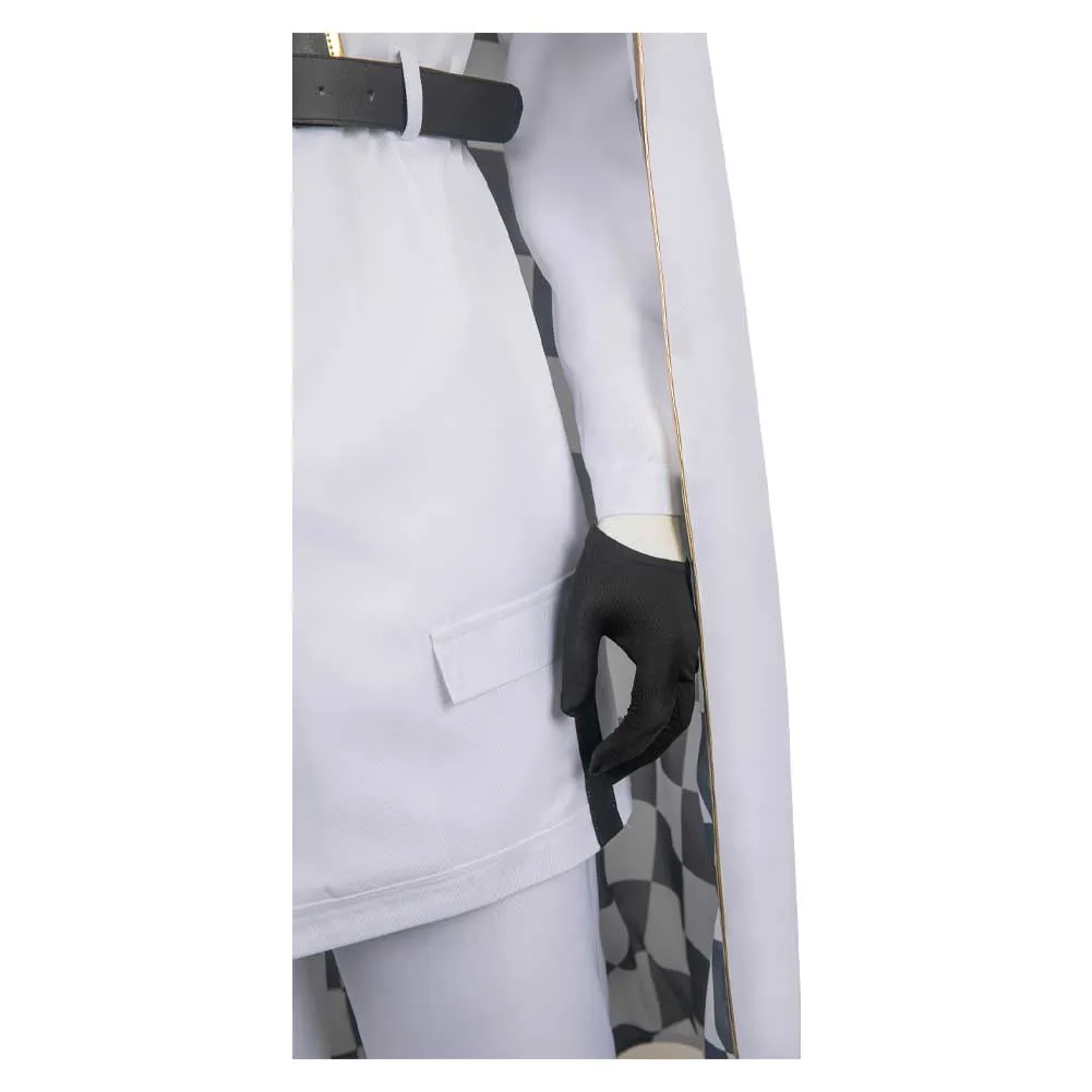 Blue Lock Seishiro Nagi White Outfit Party Carnival Halloween Cosplay Costume