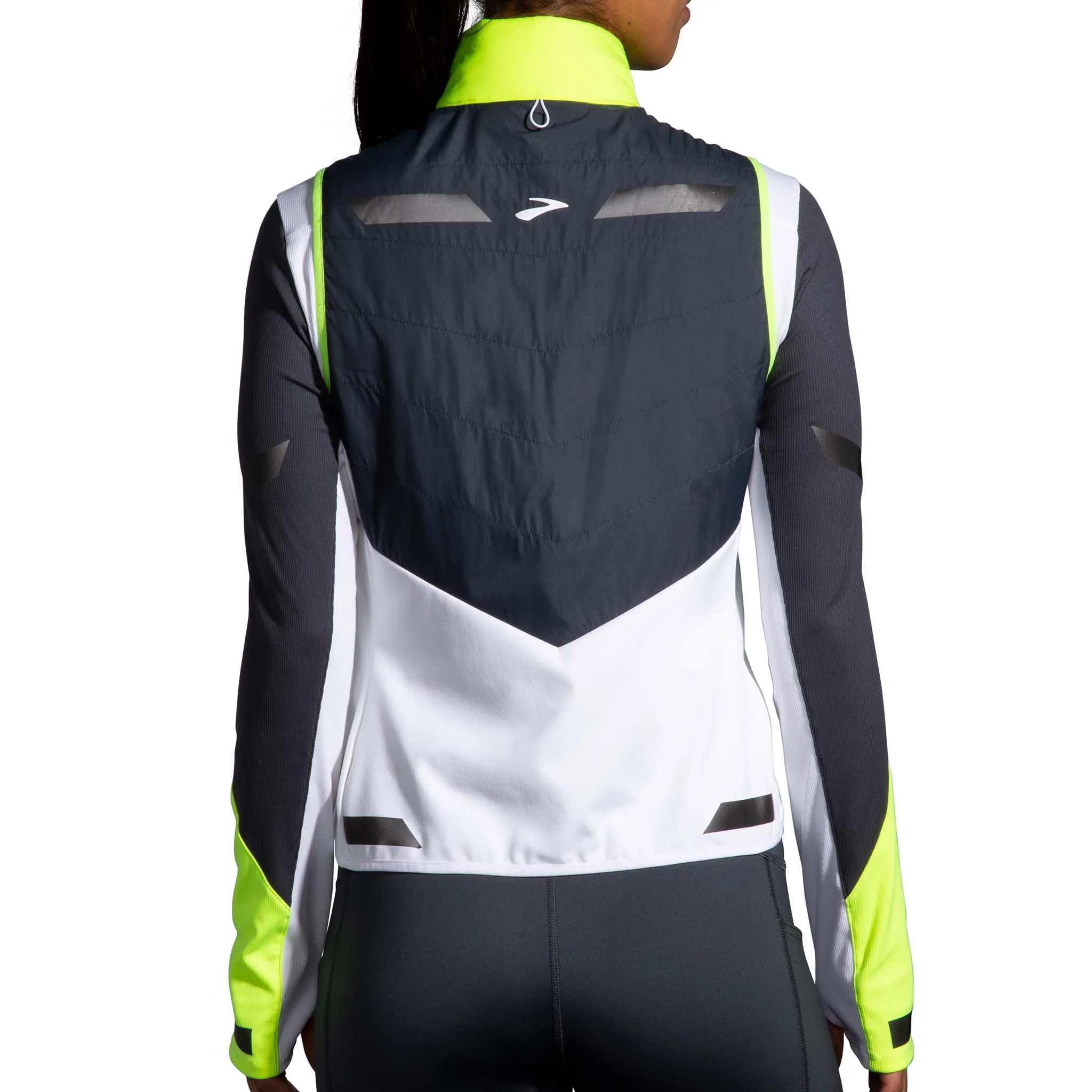 Brooks | Women's Run Visible Insulated Vest - White