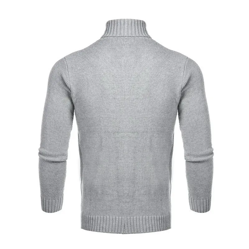 Cable Knit Turtleneck Sweater