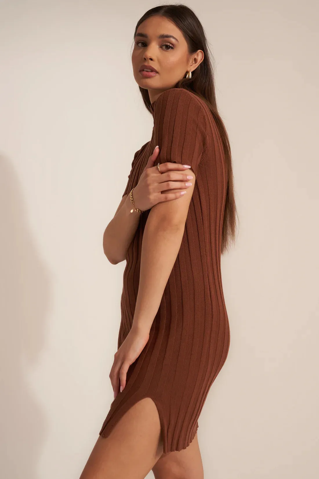 Callahan - The Pia Dress | Caramel