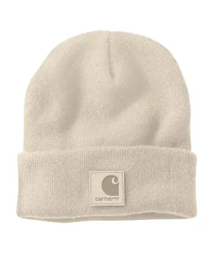 Carhartt Tonal Patch Beanie - Oat Milk