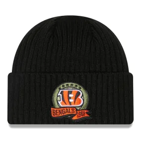 Cincinnati Bengals 2022 Salute to Service Knit Beanie