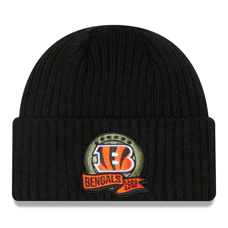 Cincinnati Bengals 2022 Salute to Service Knit Beanie