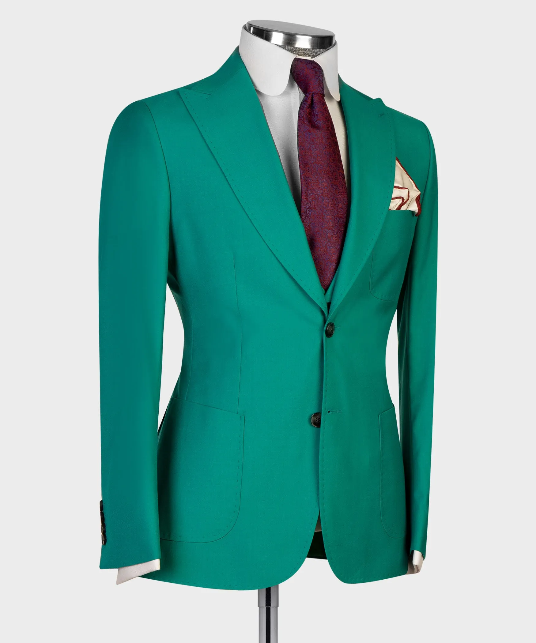 Classic Business Green Suit