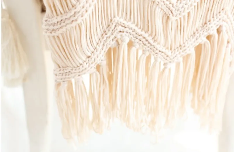 Cut-Out Crochet Knit Summer Sweater - Ethnic Romantic Blouse