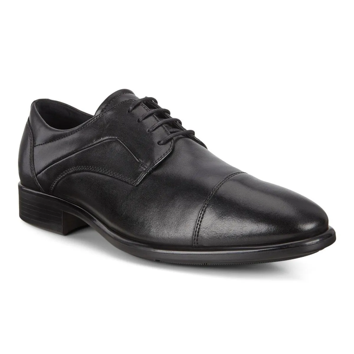 ECCO Men's City Tray Derby Shoe Black