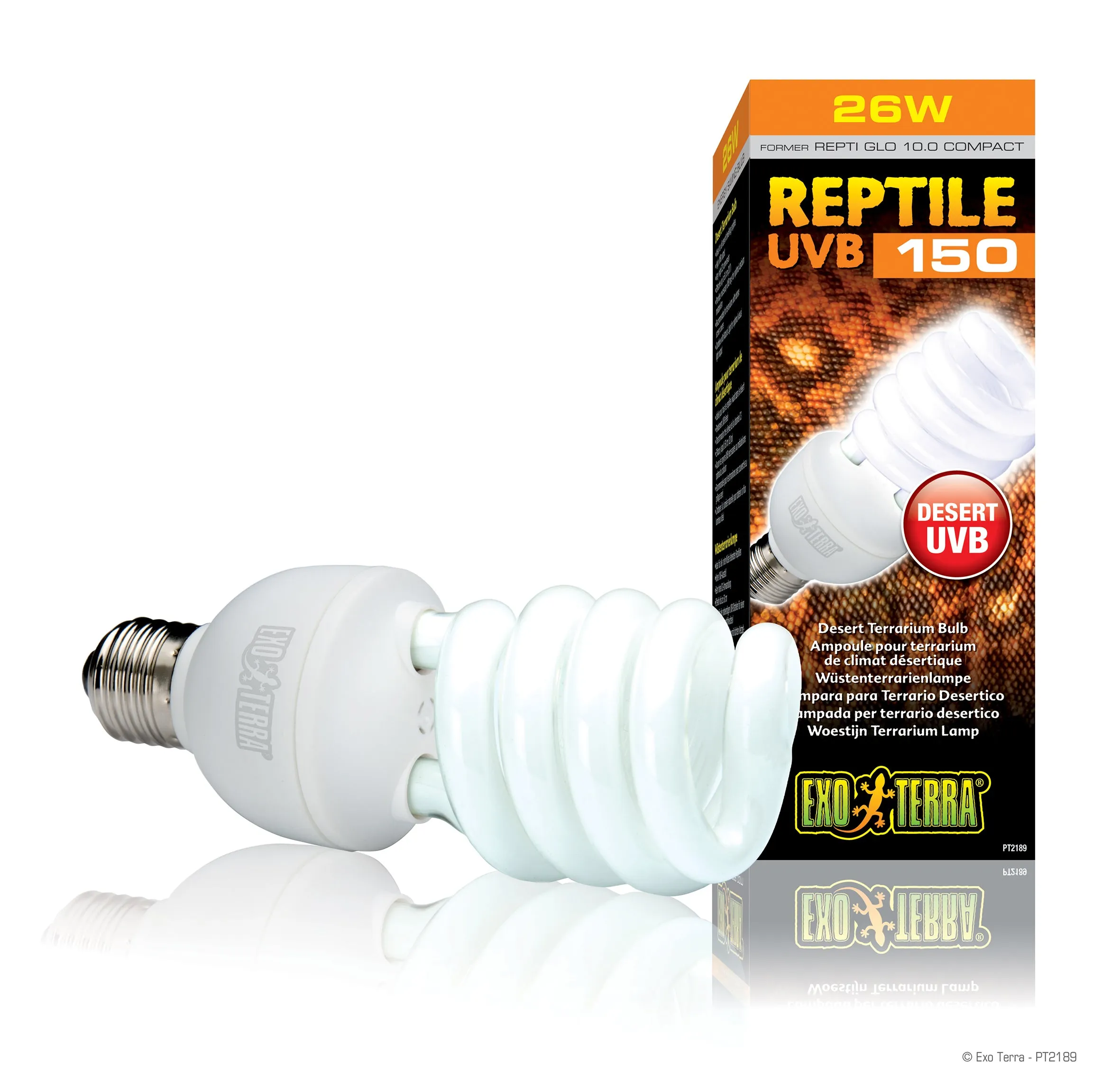 Exo Terra Reptile UVB 150 Compact Lamp