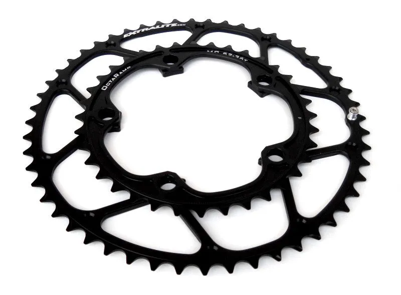 Extralite Mid Compact Octaramp Chainring Set