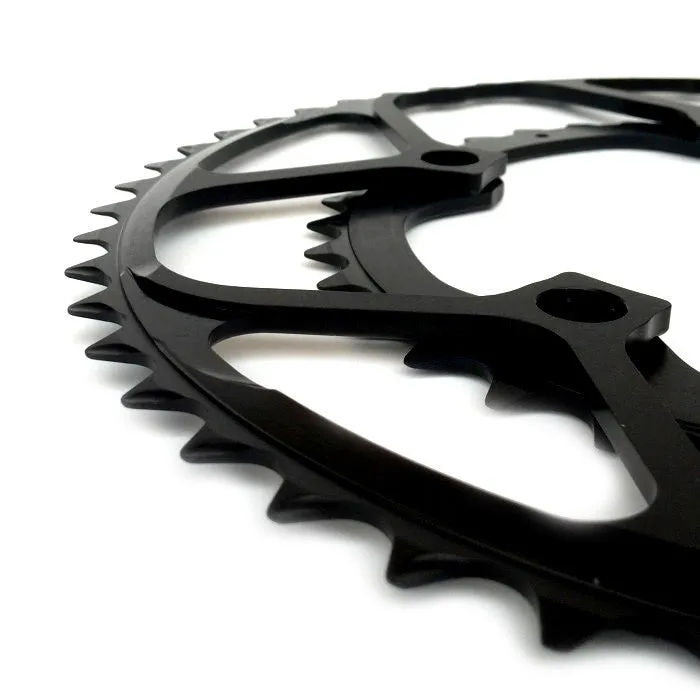 Extralite Mid Compact Octaramp Chainring Set