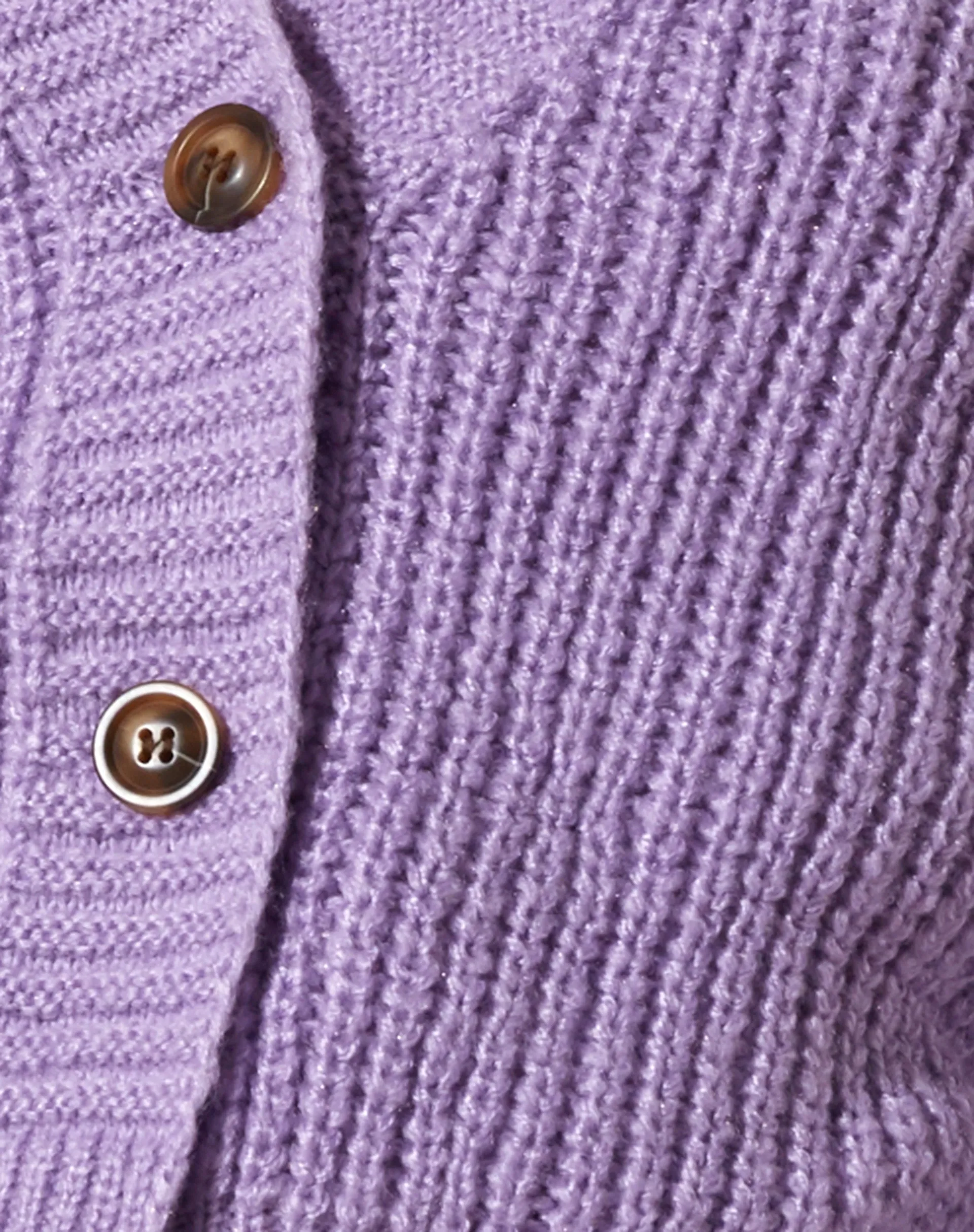 Faya Cardigan in Knit Purple