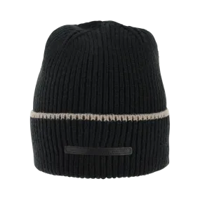 Ford Mustang Leather Patch Knit Hat