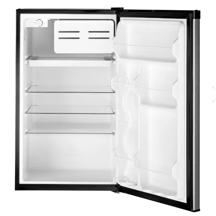 General Electric Compact Refrigerator in Stainless Steel