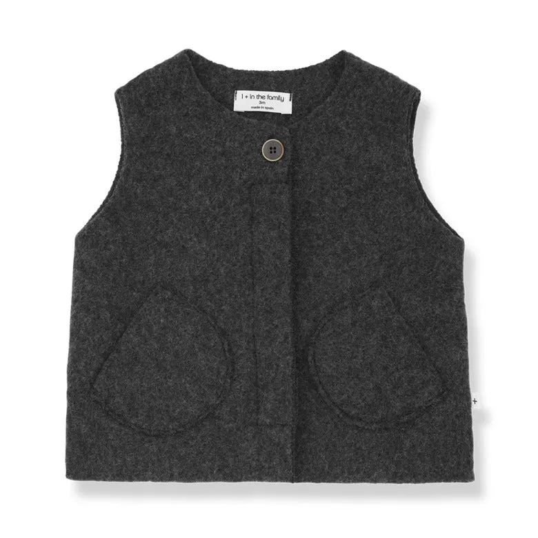 Gilet Amanda anthracite