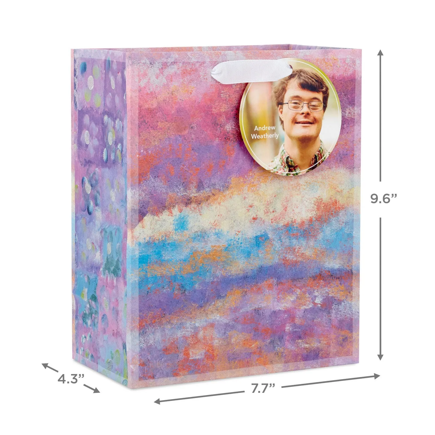 Hallmark 9.6'' ArtLifting Sweet Dreams/Heaven in 3D Medium Gift Bag