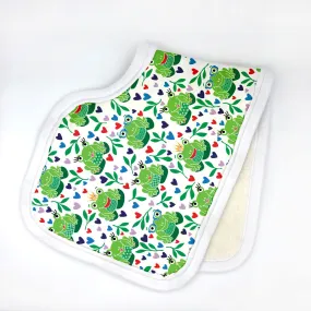 Happy Hoppers Burp Cloth - Organic Cotton