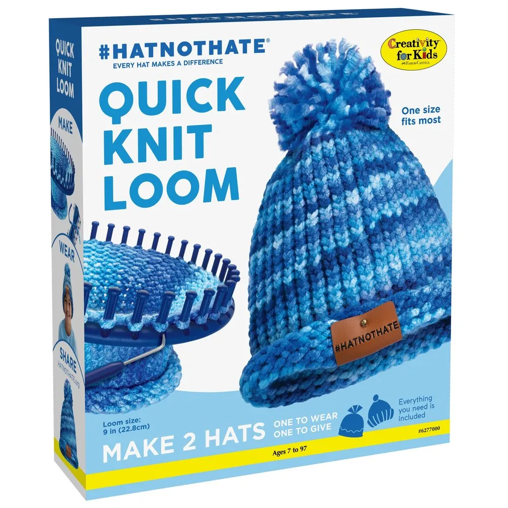 Hat Not Hate Quick Knit Loom