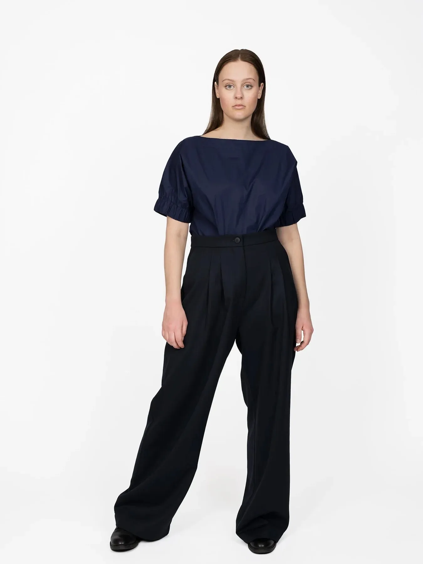 High-waisted Trousers