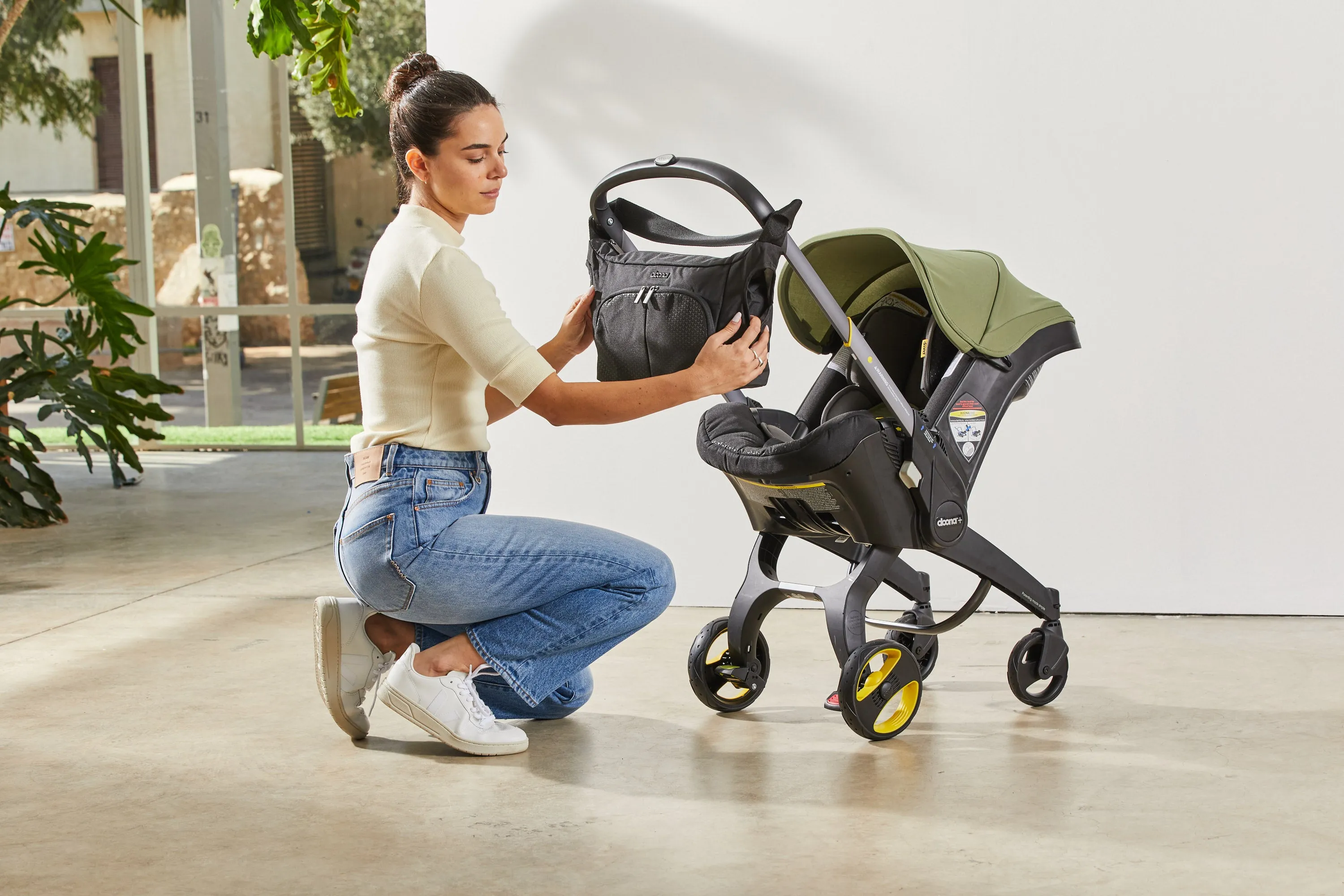 Infant Car Seat and Stroller with Base