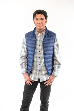 Jonathan Down Vest - Navy