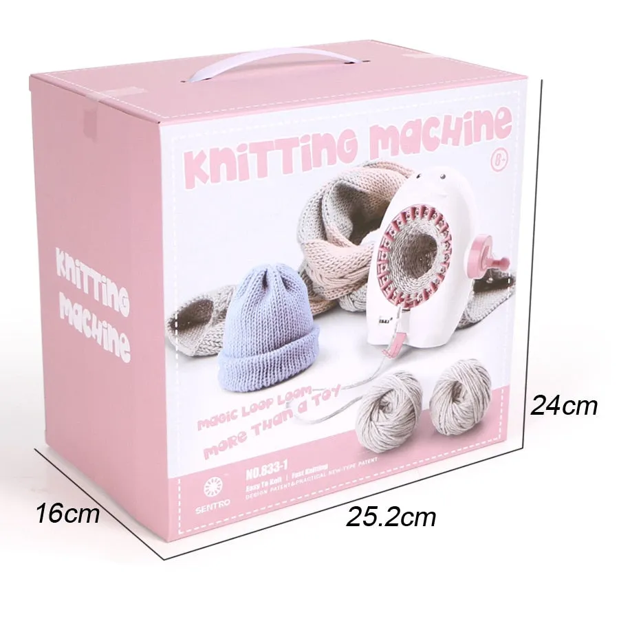 Knitting Machine for Baby Hats Weaving Novelty Penguin (22 Needles)